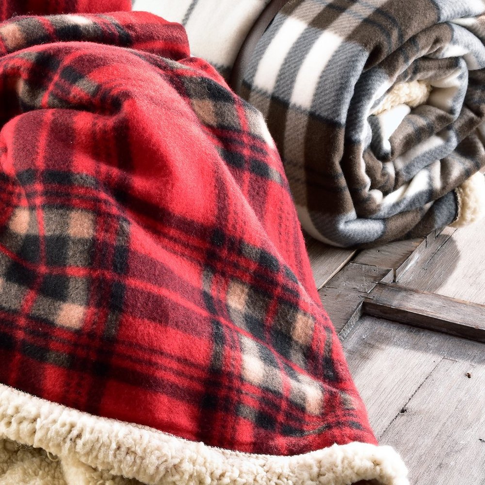 Charlie Paige Heritage Blanket-Sherpa